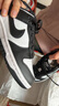 耐克（NIKE）女鞋黑白熊貓 DUNK LOW 運動(dòng)休閑鞋低幫輕便透氣緩震板鞋 DD1503-101 36 曬單實(shí)拍圖