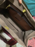 慕昂大容量帆布包包女2022新款布袋小众手提上课通勤托特包布包斜挎包 棕色 小号 实拍图
