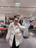 棉致韓系溫柔短款加厚棉服女新款寬松冬季棉衣外套女面包服羽棉襖絨服 2305米白色【高品質(zhì)55】 L 120-140斤 曬單實(shí)拍圖