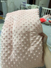 迪士尼（DISNEY）兒童枕頭記憶枕1-3-6歲寶寶嬰兒枕頭透氣按摩幼兒園枕頭豆豆枕 米妮粉（一體款） 【30*50cm】 曬單實(shí)拍圖