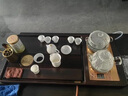 楓嵐苑整塊黑檀木茶盤(pán)家用帶全自動(dòng)電磁爐燒水一體茶臺全實(shí)木 1黑檀木悟道電器款90*45*4.5CMH9 曬單實(shí)拍圖