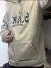 肯奈迪衛(wèi)衣連帽男士衛(wèi)衣秋冬加絨寬松圓領(lǐng)衛(wèi)衣外套衣服男裝 灰色-加厚連帽衛(wèi)衣 【160cm-170cm】XL 曬單實(shí)拍圖