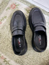 公牛世家男鞋透氣豆豆鞋厚底耐磨休閑鞋懶人一腳蹬工裝鞋大頭輪胎底皮鞋 曬單實(shí)拍圖