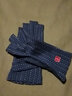 克拉斯卡CLASSIC 女士夏季半指圓點(diǎn)提花掌心顆粒防滑純棉半指手套 開(kāi)車(chē)觸屏戶(hù)外運動(dòng)手套騎行觸屏寫(xiě) 藏藍色圓點(diǎn) 均碼 曬單實(shí)拍圖