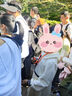 英氏（YEEHOO）女童連衣裙兒童裙子中大童裝娃娃領(lǐng)長(zhǎng)裙學(xué)院風(fēng)淑女秋裝 米白 160 曬單實(shí)拍圖
