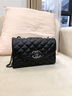 CALWAN KEODH包包女包輕奢ck風(fēng)牛皮新款2024斜挎包生日禮物送女友老婆 【黑色】時(shí)尚百搭高級菱格小方包 高端品牌鏈條包 曬單實(shí)拍圖