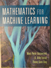 現(xiàn)貨 機(jī)器學(xué)習(xí)數(shù)學(xué)基礎(chǔ) Mathematics for Machine Learning 曬單實(shí)拍圖