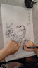 臻言 工筆畫(huà)白描底稿手繪花鳥(niǎo)畫(huà)冊(cè)云母熟宣線(xiàn)描畫(huà)譜 初學(xué)者入門(mén)美術(shù)基礎(chǔ)教程臨摹練習(xí)創(chuàng)作宣紙水彩國(guó)畫(huà)上色  工筆花鳥(niǎo)97張，共97種圖案 曬單實(shí)拍圖