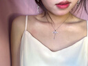 憶瑾S999純銀丘比特之心項(xiàng)鏈女甜美少女輕奢小眾足銀鎖骨鏈情人節(jié)禮物 【精美禮盒】丘比特之心 曬單實(shí)拍圖