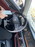 適用于長安CS75plus逸動CS35 CS55 CS15悅翔v7 V3 unit毛絨方向盤套冬季 D型-黑灰款 曬單實拍圖