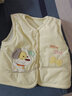 韓貝蓓 嬰兒背心 寶寶保暖加厚馬甲秋冬新生兒外出服兒童馬夾衣服 AD220 (骨頭狗黃)73碼 曬單實(shí)拍圖