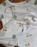 嬰唯棉嬰兒無(wú)骨套裝夏季純棉兩件套薄款空調服衣服分體睡衣寶寶中袖夏裝 24001菠蘿 110 曬單實(shí)拍圖