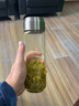 希諾（HEENOOR）玻璃杯雙層防燙耐高溫時(shí)尚便攜提環(huán)泡茶杯男女士家用大容量喝水杯 本色 365ML-6779 曬單實(shí)拍圖