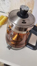 喜豬（HAPIG）煮茶壺煮茶器蒸茶壺蒸汽噴淋式養(yǎng)生壺家用辦公小型燒水壺全自動(dòng)保溫蒸茶壺黑茶白茶花茶 HP-07升級款【雙濾網(wǎng)+蒸煮兩用】90%茶友選擇 曬單實(shí)拍圖