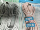 艾昊者120W快充6A數(shù)據(jù)線安卓適用華為榮耀OPPO小米VIVO魅族三星手機(jī)充電線加粗發(fā)光 高顏值/粉色【安卓梯頭】硅膠智能燈 2米 曬單實(shí)拍圖