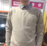 大嘴猴（paul frank）假兩件針織衫男士秋季寬松新款修身彈力毛衣男裝百搭潮牌重磅上衣 14159C卡其色【官方正品】 L 【建議120-140斤】 曬單實拍圖