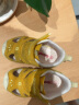基诺浦（ginoble）关键鞋8-18个月婴儿步前鞋夏款宝宝凉鞋婴幼儿小皮鞋男女TXGB1878 TXGB1878黄色/淡黄 125mm_内长13.5/脚长12.5-12.9 实拍图