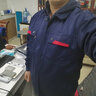 保羅嵐芝防靜電工作服套裝男春秋季長(zhǎng)袖加厚耐磨勞保服電網(wǎng)汽修工程服定制 曬單實(shí)拍圖