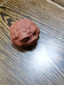 宇軒 紫砂金蟾茶寵掌中招財(cái)三足金蟾擺件手工可養(yǎng)茶玩茶藝創(chuàng)意手把玩 ZP--掌中寶招財(cái)金蟾--紅泥 曬單實(shí)拍圖