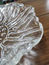 高斯（Glass）捷克進(jìn)口水晶玻璃水果盤(pán)北歐式風(fēng)格系列瓜果糖果干果水果斗客廳 透明冰裂果盤(pán) 1個(gè) 曬單實(shí)拍圖