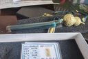 卡麗蒂（KALIDI）銅葫蘆汽車(chē)掛件男士2026車(chē)載掛飾高檔平安符吊墜后視鏡裝飾用品 藍流蘇-和田玉鍍金筒觀(guān)音 曬單實(shí)拍圖