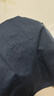 伊孕美 防輻射服孕婦裝外穿 銀纖維肚兜內穿 組合套裝衣服懷期上班四季 藏青色雙層防輻射服 XL號 曬單實(shí)拍圖