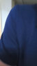 布先生【高鑫同款】海鸥领针织凉感T恤男士短袖翻领透气速干商务POLO 钢琴黑 （平纹） L/175 晒单实拍图