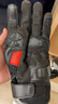DAINESE/丹尼斯CARBON 4摩托車短款透氣運動騎行手套防摔機車手套 628/黑-紅 L 曬單實拍圖