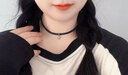 締晶925銀鈴鐺choker鎖骨鏈項鏈黑色頸帶生日禮物女生送女朋友實用 D82黑繩鈴鐺項圈-禮盒裝 曬單實拍圖