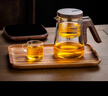 頂壺deskpot磁吸飄逸杯玻璃茶壺大容量泡茶家用高檔茶水分離簡(jiǎn)易沖沏茶壺茶具 D24S磁吸泡茶壺750ml 曬單實(shí)拍圖