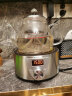 新功（SEKO） 喷淋式电陶炉煮茶器 喷淋电水壶 黑茶壶电茶壶 高硼硅玻璃电茶炉Q9A （含电陶炉）734+Q9A 实拍图