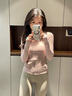 科特迪蘭品牌瑜伽服套裝拉鏈外套運(yùn)動上衣修身長袖外穿跑步專業(yè)訓(xùn)練健身服 豆沙粉外套+卡其色長褲 L 曬單實(shí)拍圖