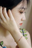 IS YOU小紅心18K金手鏈女款?lèi)?ài)心玫瑰彩金首飾情人節(jié)生日禮物送女友老婆 三生三世18k金手鏈-紅+證書(shū)+禮盒 曬單實(shí)拍圖