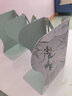 可伸縮書(shū)立國風(fēng)金屬書(shū)架一體桌面書(shū)本固定書(shū)本折疊收納架學(xué)生用擋板書(shū)夾立架高中生桌上收縮立架創(chuàng  )意放書(shū)神器 【浮嵐暖翠】加厚加大號/可伸縮 曬單實(shí)拍圖