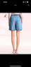 諾帝卡（NAUTICA）【商場(chǎng)同款】女裝春夏新款天絲牛仔舒適休閑短褲女42BO02 牛仔水洗9AS M 曬單實(shí)拍圖