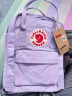 FJALLRAVEN北极狐双肩包 出游书包户外旅行小书包ipad包23561 457 薰衣草紫 7L 实拍图