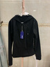 VVC衛衣女時(shí)尚修身保暖女女秋冬戶(hù)外休閑跑步防風(fēng)運動(dòng)短外套 曜石黑 L 曬單實(shí)拍圖