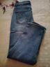 衣然呈品高腰寬松顯瘦加絨牛仔褲女冬款舒適百搭小個(gè)子直筒顯瘦哈倫褲子女 藍色加絨 M 【建議90-110斤】 曬單實(shí)拍圖
