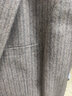 吉約蒙（G·MONS）羊毛西服套裝男西裝休閑輕正裝男秋冬款外套結婚新郎伴郎西裝套裝 灰色隱條【單上衣】 【上衣50碼】西褲碼數(shù)請備注 曬單實拍圖