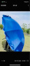 逸飞恒户外遮阳伞大号摆摊伞大型雨伞太阳伞沙滩伞防晒广告庭院伞大伞 2.4米蓝色三层架/银胶加厚 实拍图