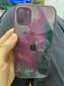 筑鼎（ZHUDING） 蘋果11手機(jī)殼鏡頭全包iphone11pro max水彩直邊玻璃超薄防摔硅膠 漿果色【鏡頭全包】 蘋果11【6.1英寸】 曬單實(shí)拍圖