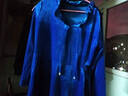 奈加圖（NAIJIATU）2020新款秋冬季金絲絨連衣裙氣質(zhì)女裝長(cháng)袖顯瘦收腰遮肚打底裙 藍色 XL 建議115-125斤 曬單實(shí)拍圖