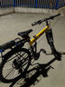 飛鴿（FG FLYING PIGEON）鋁合金折疊山地自行車(chē)成人男女大中小學(xué)生車(chē)城市越野通勤單車(chē) 悍馬-27速-折疊鋁架油剎-檸檬黃 26寸適合160-180cm 曬單實(shí)拍圖