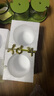 雙慶（ShuangQing）調(diào)料盒玻璃調(diào)味盒廚房放鹽雞精佐料收納罐家用調(diào)料罐組合套裝輕奢 3罐加厚玻璃帶分類貼【春暉綠】 曬單實(shí)拍圖