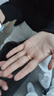 中國黃金（CHINA GOLD）足金鉆紋戒指男女款黃金戒指素圈七夕情人節(jié)禮物送女友男友老婆 圈號14 約1.1g 曬單實拍圖