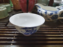 末都景德鎮(zhèn)薄胎手繪陶瓷茶具功夫茶杯大號(hào)茶碗青花主人杯單個(gè)品茗杯 【超薄胎】竹子款主人杯60ml 曬單實(shí)拍圖