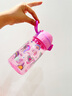 NUBY（努比）新品閃亮輕巧大容量運動水杯防漏便攜兒童吸管杯 獨角獸 415ml 曬單實拍圖