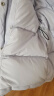 巴拉巴拉童裝女童羽絨服冬裝兒童三麗鷗外套【庫洛米IP】 粉紫70011-白鴨絨 130 充絨量129g 曬單實拍圖