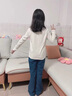 真維斯兒童保暖內(nèi)衣套裝女童秋衣秋褲男童睡衣大童秋冬德絨打底衫童裝 【圓領(lǐng)】米白 160 曬單實(shí)拍圖