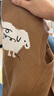 巴厘小豬寶寶馬甲春秋外穿兒童毛衣馬夾內(nèi)穿男童女小童秋裝嬰兒針織衫背心 淺卡其 100 cm 曬單實拍圖